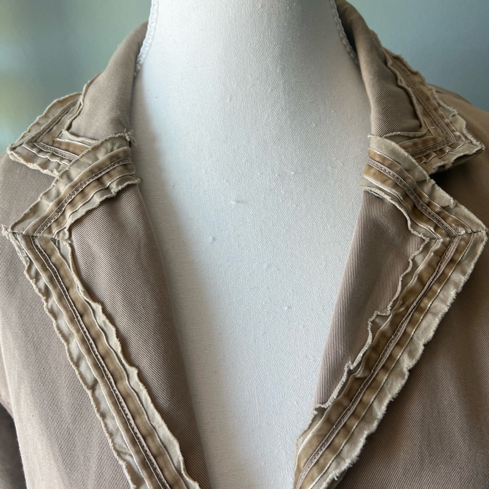Women's Tan Jacket - Picture 4 of 9